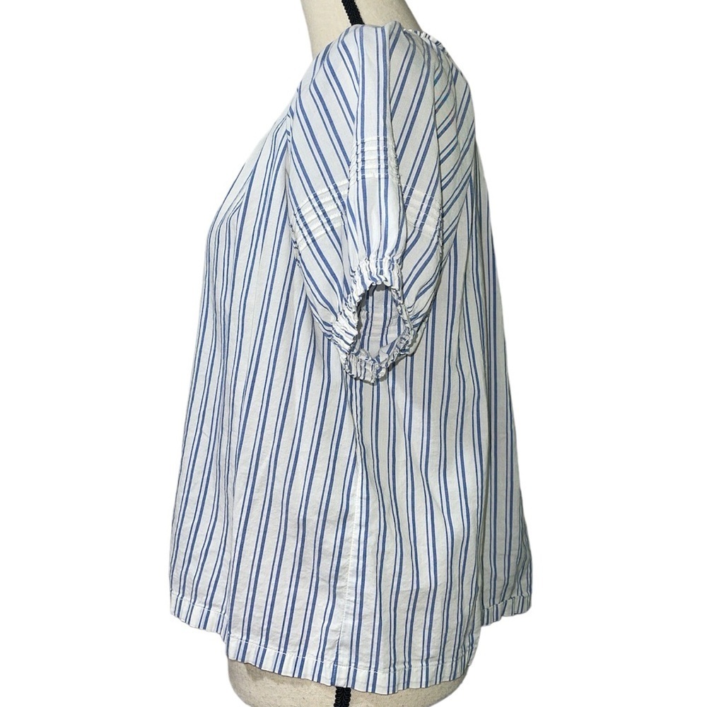 Trovata Birds of Paradise June Blouse in Swim Stripe Sz. Small - Picture 10 of 14